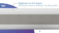 Aanpasbaar Wave Cool by M line matras Koudschuim Matras