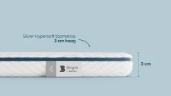 Sale Silver topper Hypersoft Latex Topper|Koudschuim Topper