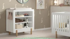 Clearance Babyledikant Smile met verzorgingstafel Babybed