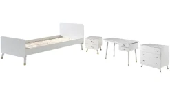 Hot Bed Billy met nachtkast, bureau en commode 3 laden Kinderbed|Kinderbed