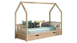 Clearance Bed Cabane met hekje en slaaplade Bedhuisje|Kinderbed