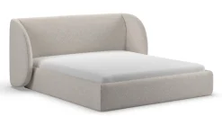 Hot Bed Cove - Fine bouclé Bedframe