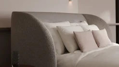 Hot Bed Cove - Fine bouclé Bedframe