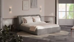 Clearance Bed Dune - Warm wool Bedframe