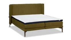 Sale Bed Element Vivid met gestoffeerde matrassen en Cool Motion topper Compleet Bed
