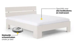 Clearance Bed Fresh met hoofdbord Tienerbed|Bedframe