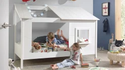 Best Bed HuisBed inclusief voorpaneel en half dak Bedhuisje|Kinderbed
