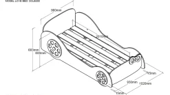 Sale Bed Love Autobed|Kinderbed