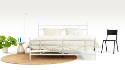 Online Bed Milano 2-persoons Bedden Op Voorraad|Bedframe