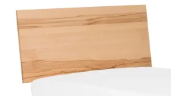 Outlet Bed Sky met hoofdbord hout en poten metaal Bedframe