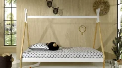 New Bed Tipi verhoogd Bedhuisje|Kinderbed