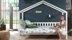 Discount Bedbank Dallas als huis Kinderbed|Kinderbed
