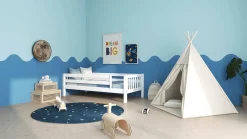 Sale Bedbank Kris met uitvalbeveiliging Kinderbed|Kinderbed