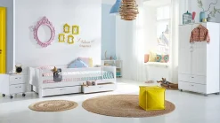 Hot Bedbank Puck met uitvalbeveiliging Kinderbed|Kinderbed