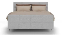 New Boxspring Crystal - Linen touch Vlakke Boxspring