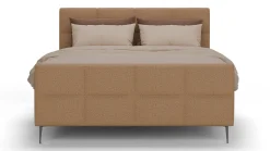 Online Boxspring Crystal - Soft touch Vlakke Boxspring