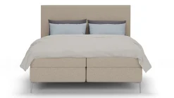 Clearance Boxspring Emerald - Linen touch Boxspring Op Voorraad|Vlakke Boxspring