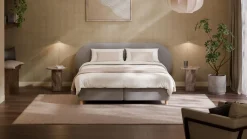 New Boxspring Flow - Warm wool Vlakke Boxspring