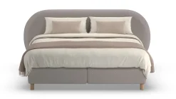 New Boxspring Flow - Warm wool Vlakke Boxspring