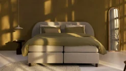 Boxspring Flow - Wool look Vlakke Boxspring