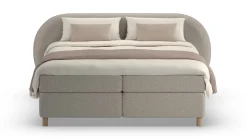 Boxspring Flow - Wool look Vlakke Boxspring