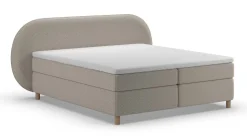 Boxspring Flow - Wool look Vlakke Boxspring