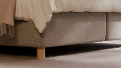 Sale Boxspring Flow met Kårlsson Excellence matras - Wool look Vlakke Boxspring