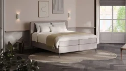 Online Boxspring Glade - Warm wool Vlakke Boxspring