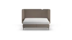 Hot Boxspring Mesa met Kårlsson Excellence matras - Soft suede Vlakke Boxspring