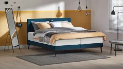 Boxspring Viggo met Silver Pocket Deluxe Foam matras Vlakke Boxspring