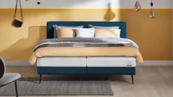 Boxspring Viggo met Silver Pocket Deluxe Foam matras Vlakke Boxspring