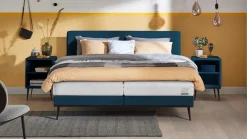 Boxspring Viggo met Silver Pocket Deluxe Foam matras Vlakke Boxspring