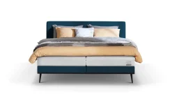 Boxspring Viggo met Silver Pocket Deluxe Foam matras Vlakke Boxspring