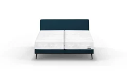 Boxspring Viggo met Silver Pocket Deluxe Foam matras Vlakke Boxspring