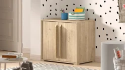 Hot Commode 2 deuren voor halfhoogslaper Sam Commode|Ladekast