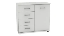 New Commode Bienne met 4 laden en 1 deur Commode|Ladekast