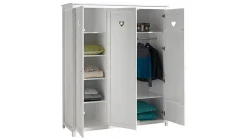 Clearance Draaideurkast Amori 3-deurs Kledingkast|Kinder Kledingkast