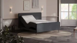 Discount Elektrische boxspring Glade - Soft suede Elektrische Boxspring