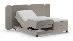 Outlet Elektrische boxspring Ridge - Warm wool Elektrische Boxspring