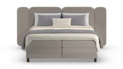 Outlet Elektrische boxspring Ridge - Warm wool Elektrische Boxspring