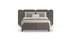 Sale Elektrische boxspring Ridge - Wool look Elektrische Boxspring