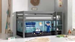 Best Gordijnen Police Pino/Scott Kinderkamer Accessoires