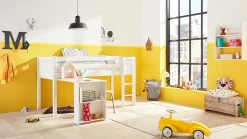 Sale Halfhoogslaper Jip met uitschuifbureau Halfhoogslaper|Kinderbed