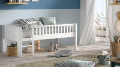 Clearance Halfhoogslaper Scott met ladder Halfhoogslaper|Kinderbed
