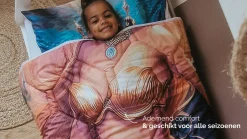Hot (Kids) Zeemeermin - dekbed zonder overtrek Kinderdekbed Zonder Overtrek|Dekbed Zonder Overtrek