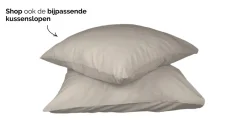 Hot Taupe - dekbed zonder overtrek Dekbed Zonder Overtrek|Dekbed Met Vaste Hoes
