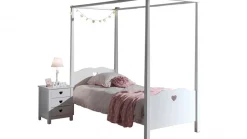 Best Hemelbed Amori met nachtkast Tienerbed|Kinderbed