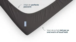 Clearance Hoeslaken Jersey splittopper Warm Beddengoed|Hoeslaken