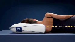 New Hoofdkussen Comfort Blauw Anti-Allergisch Beddengoed