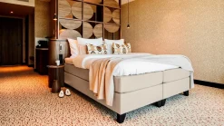 Hot Hotelboxspring met topper Luxury Vlakke Boxspring